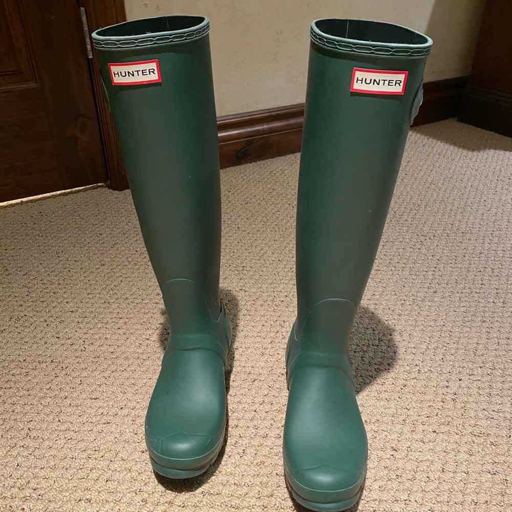 Original Tall Green Hunter Boots
